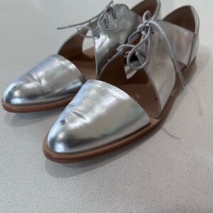 Loeffler Randall Lace-Up Flats